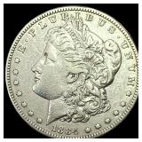 1884-S Morgan Silver Dollar CLOSELY UNCIRCULATED