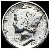 1921 Silver Mercury Dime LIGHTLY CIRCULATED