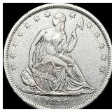 1839 Seated Liberty Half Dollar w/ Drapery  CLOSE