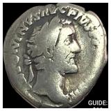 Roman Ant. Pius 138-161 AD Silver Denarius NEARLY