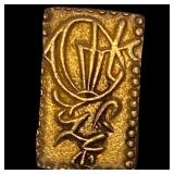 1868-1869 Japan .048oz Gold 2 Bu CLOSELY UNCIRCULA