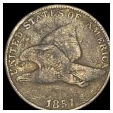 1857 Flying Eagle Cent NICELY CIRCULATED
