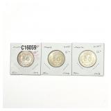 1943-1944 Silver Mexico 50 Centavos AU