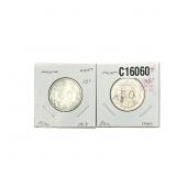 1919-1937 Silver Mexico Peso AU