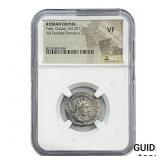 Roman Treb.Gallus, AD 251-253 AR Dbl-Denarius NGC