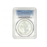 1886 Morgan Silver Dollar PCGS AU53