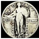 1927-S Silver Standing Liberty Quarter  LIGHTLY C