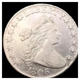 1806 Draped Bust Half Dollar