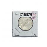 1952 Germany Silver 5 Mark MS