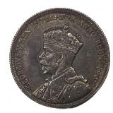 1935 Canada Silver Dollar George V AU+
