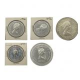 Various Dates Canada Silver Dollar MS