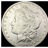 1889-S Silver Morgan Dollar NEARLY UNCIRCULATED