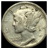 1925 Silver Mercury Dime LIGHTLY CIRCULATED