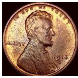 1914-D Lincoln Wheat Cent CLOSELY UNCIRCULATED