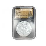 2025-P Silver Eagle NGC MS70
