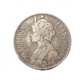 1922 Martinique 1 Franc AU