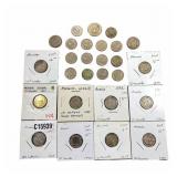 Various Dates Soviet Union Silver 10 Kopeks HIGH G