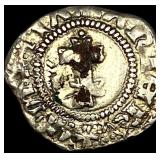 1386-1395 Hungary Silver Denar CLOSELY UNCIRCULATE