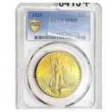 1925 $20 Gold Double Eagle PCGS MS65