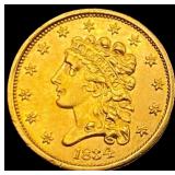 1843 $2.50 Gold Quarter Eagle