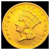 1862 Rare Gold Dollar