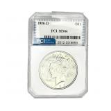 1926-D Silver Peace Dollar PCI MS64
