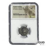 Roman Gallienus, AD 253-268 BI Dbl-Denarius NGC V