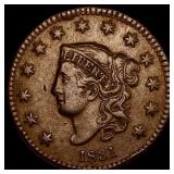1831 Coronet Head Large Cent NEARLY  UNCIRCULATED