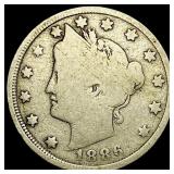 1886 Liberty Head Nickel NICELY CIRCULATED
