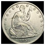 1859-O Seated Liberty Half Dollar CLOSELY  UNCIRC