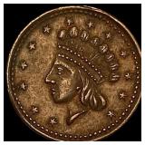 1864 Civil War Token "Union Forever" CLOSELY  U