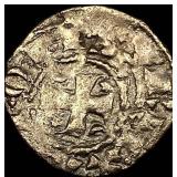 1248-1279 Portugal Alfonso III Silver Dinero NEARL