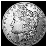 1896-S Silver Morgan Dollar LIGHTLY  CIRCULATED