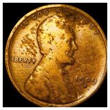 1909-S Lincoln Wheat Cent NICELY CIRCULATED