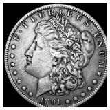 1891-O Silver Morgan Dollar NEARLY  UNCIRCULATED