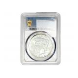 1925 Silver Peace Dollar PCGS MS66