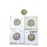 Various Dates Russia Silver 20 Kopeks XF