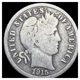 1915-S Barber Dime LIGHTLY CIRCULATED