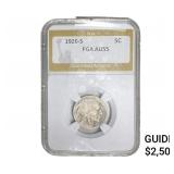 1926-S Buffalo Nickel PGA AU55