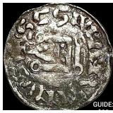 1150-1200 AD France Abbey of St.Martin Silver Deni