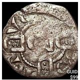 1248-1279 Portugal Alfonso III Silver Denero NEARL