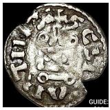 1150-1200 AD France Abbey of St.Martin Silver Deni