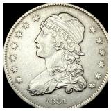 1831 Capped Bust Silver Quarter CLOSELY UNCIRCULAT