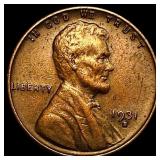 1931-S Lincoln Wheat Cent NEARLY UNCIRCULATED