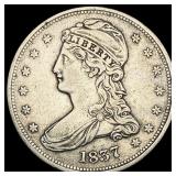 1837 Capped Bust Half Dollar HIGH GRADE