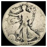 1921-S Walking Liberty Half Dollar NICELY  CIRCUL