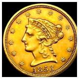 1853 $2.50 Gold Quarter Eagle