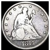 1875-CC Silver Twenty Cents LIGHTLY CIRCULATED