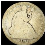 1877 Seated Liberty Half Dollar NICELY  CIRCULATE