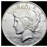 1934-S Peace Silver Dollar CLOSELY  UNCIRCULATED